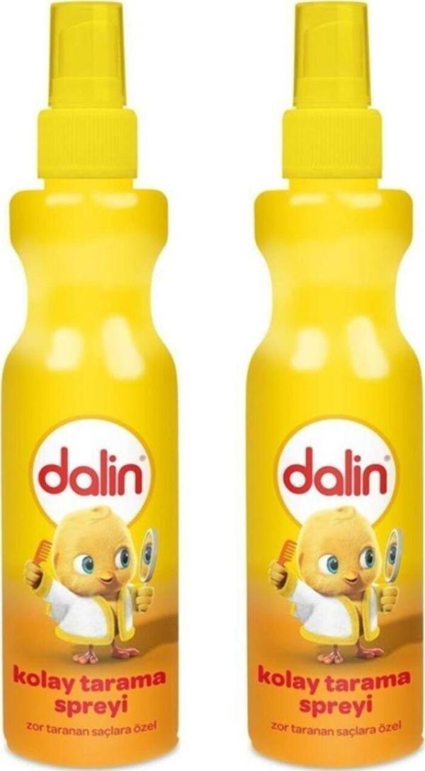 Dalin Badem Özlü Kolay Tarama Saç Spreyi 200 ml 2 Adet - Image 1