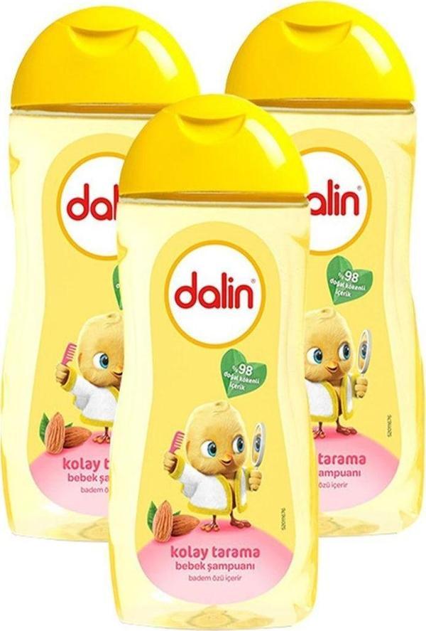 Dalin Bademli Kolay Tarama Bebek Şampuanı 200 ml X 3 Adet - Image 1
