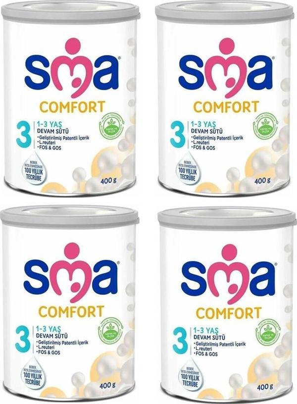 SMA Comfort 3 Devam Sütü 400 gr 4 Adet - Image 1