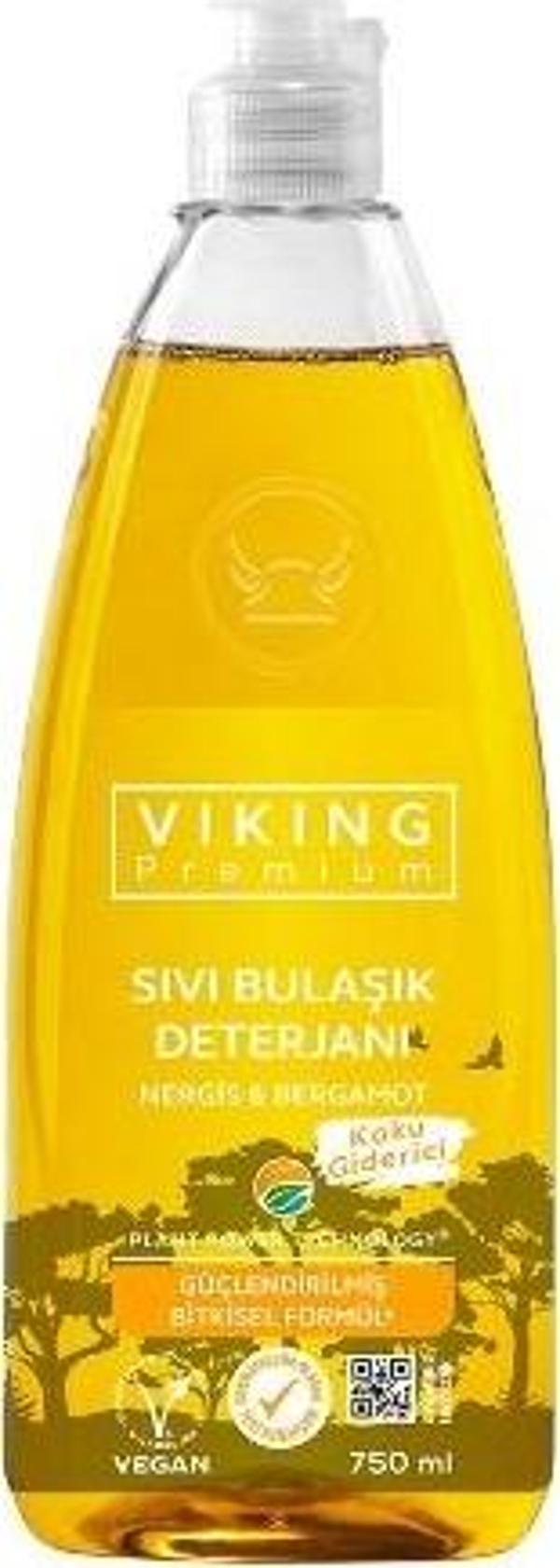 Viking Premium Sıvı Bulaşık Deterjanı 750ml Nergis&Bergomat - Image 1
