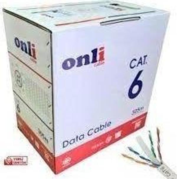 U-Utp 24 Awg Cca 100 Metre Cat6 Kablo - Image 1