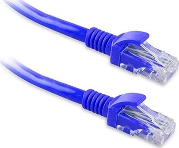 Sl-Cat606 Cat6 60 Cm Mavi Utp Patch Kablo - Image 1