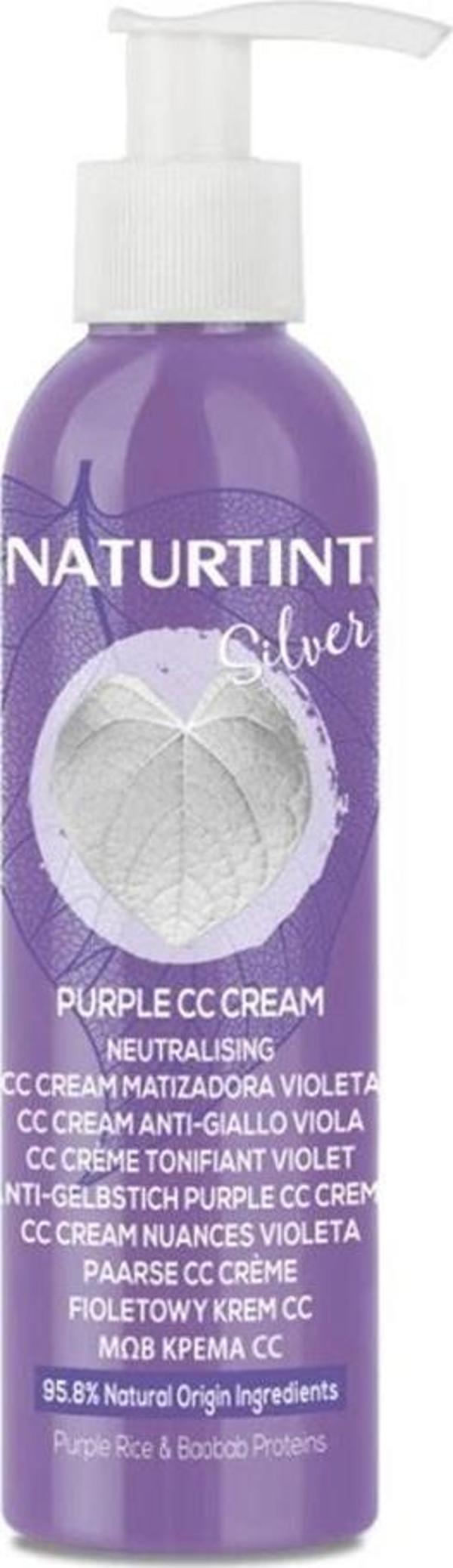 Naturtint Silver Purple CC Cream Durulanmayan Saç Kremi 200ML - Image 1