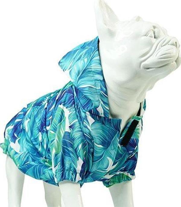 Lindodogs Aqua Kapüşonlu Köpek Yağmurluğu Beden 6 - Image 1