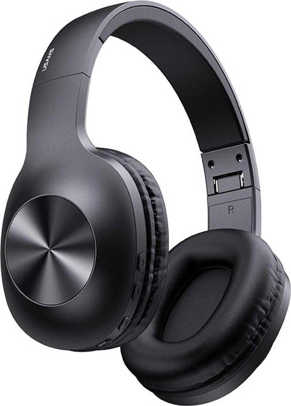 Usams U-YX05 ANC Bluetooth Kulak Üstü Kulaklık Siyah - Image 1
