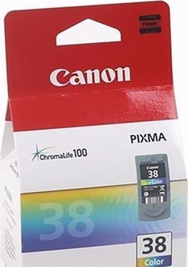 CANON CL-38 MÜREKKEP KARTUŞ 205 SAYFA RENKLİ - Image 1