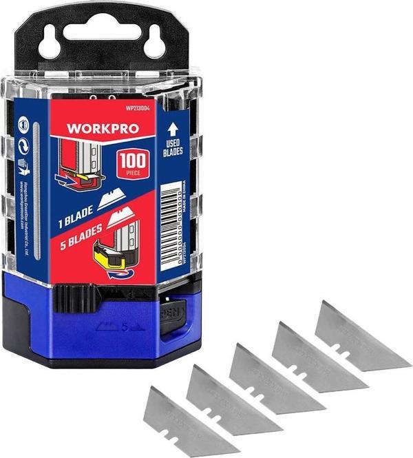 WORKPRO WP213004 100’Lü Rötuş Maket Bıçağı Yedeği - Image 1