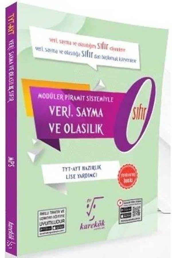 Veri Sayma ve Olasılık - Modüler Piramit Sistemiyle - Karekök Eğitim Yayınları - Image 1