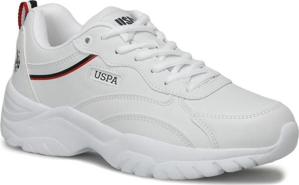 U.S. Polo Assn. TRACEY 4PR BEYAZ comfort casual anatomik spor ayakkabısı - Image 1