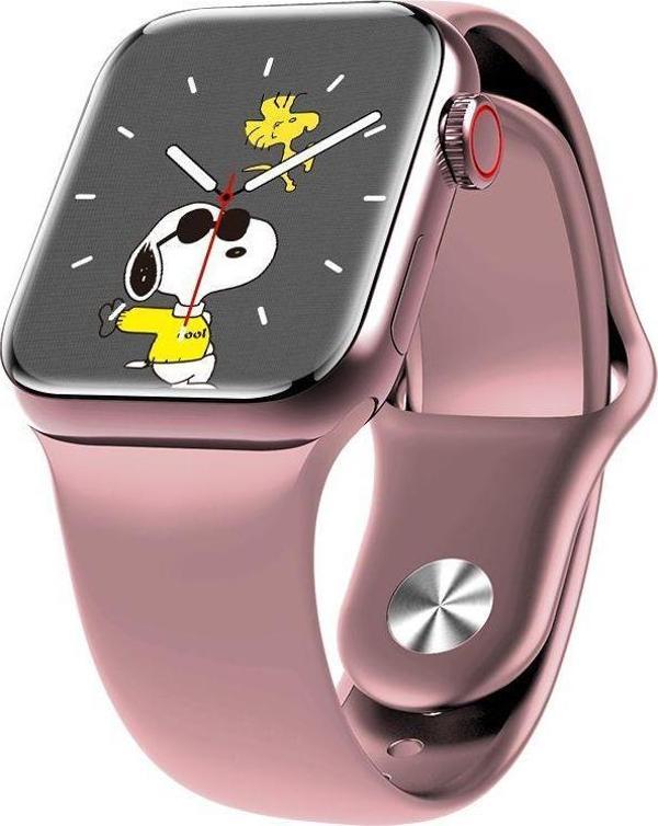JHY Smart Watch S9 Pro Pink Akıllı Saat - Image 1