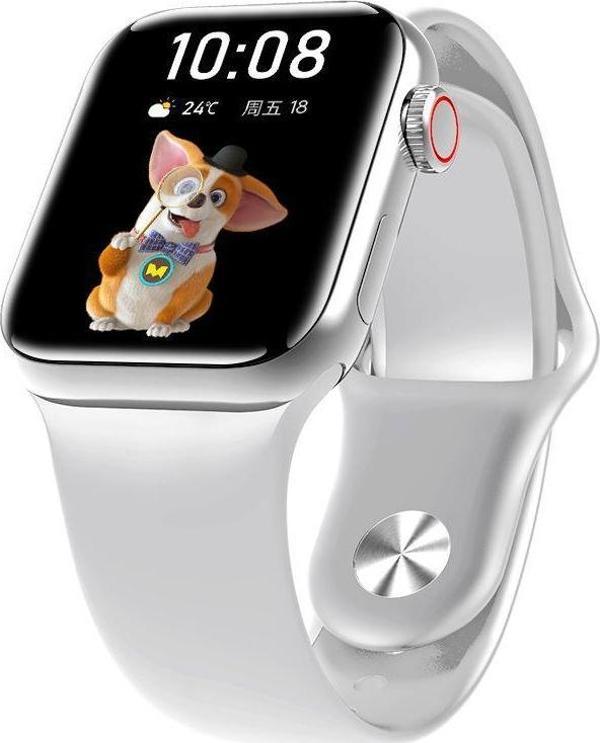 JHY Smart Watch S9 Pro Silver Akıllı Saat - Image 1