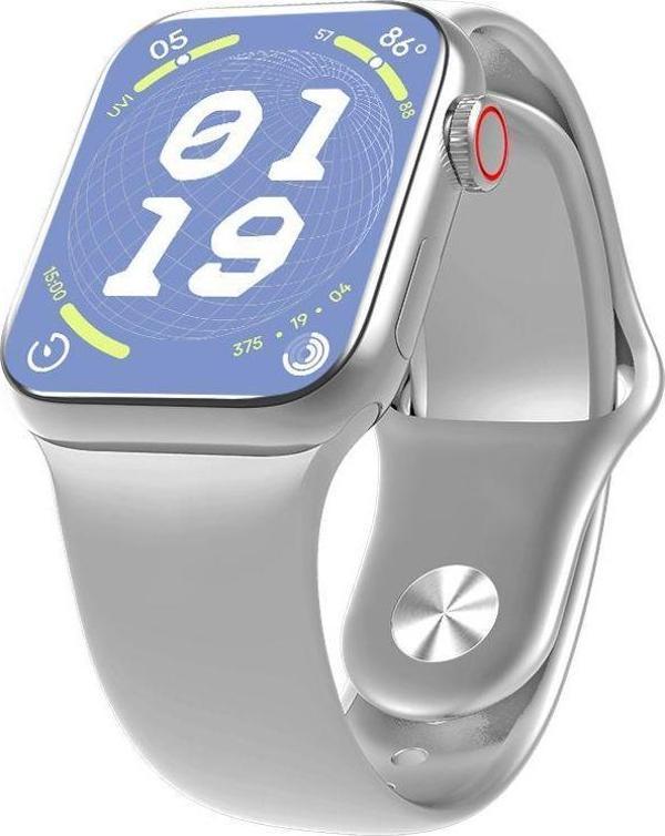 JHY Smart Watch Series 9 Silver Akıllı Saat - Image 1