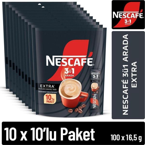 NESCAFE 3ü1 ARADA Extra 10(10x16.5g)  - Image 1