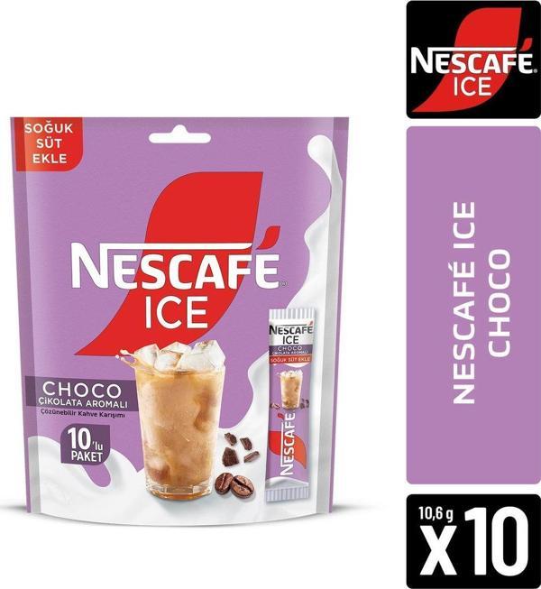 Nescafe Ice Choco 10'lu Paket 10x10.6g - Image 1