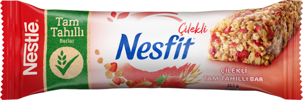 Nestle Nesfit Çilekli Tam Tahıllı Bar 23,5 gr - Image 1