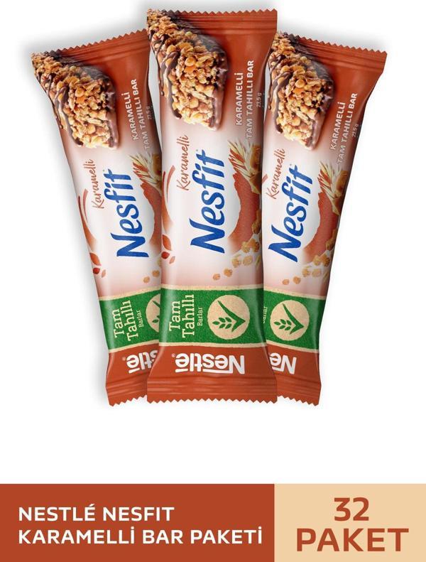 Nestle Nesfit Karamelli Tam Tahıllı Bar 32x23,5g - Image 1
