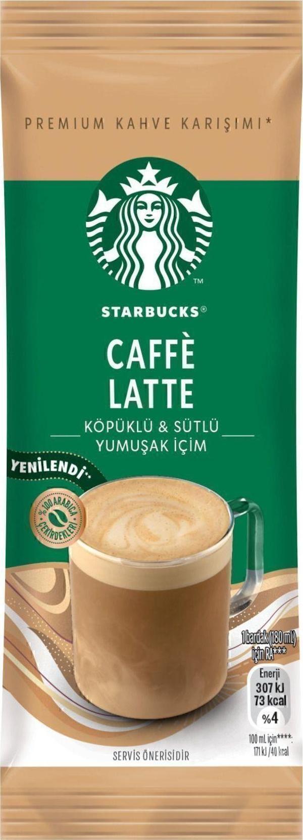 Nestle Starbucks Caffe Latte Premium Kahve Karışımı 18g - Image 1