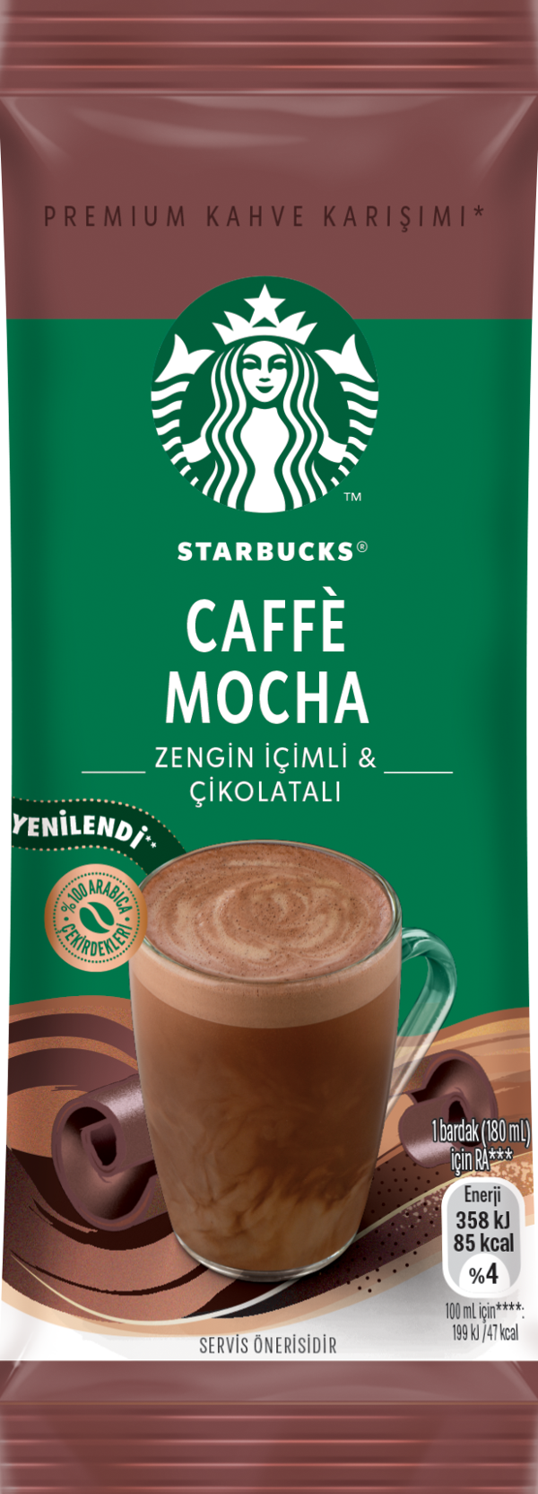Nestle Starbucks Caffe Mocha Premium Kahve Karışımı 22g - Image 1