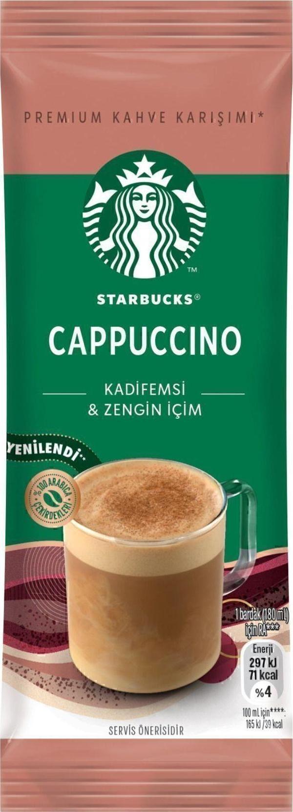 Nestle Starbucks Cappuccino Premium Kahve Karışımı 18g - Image 1