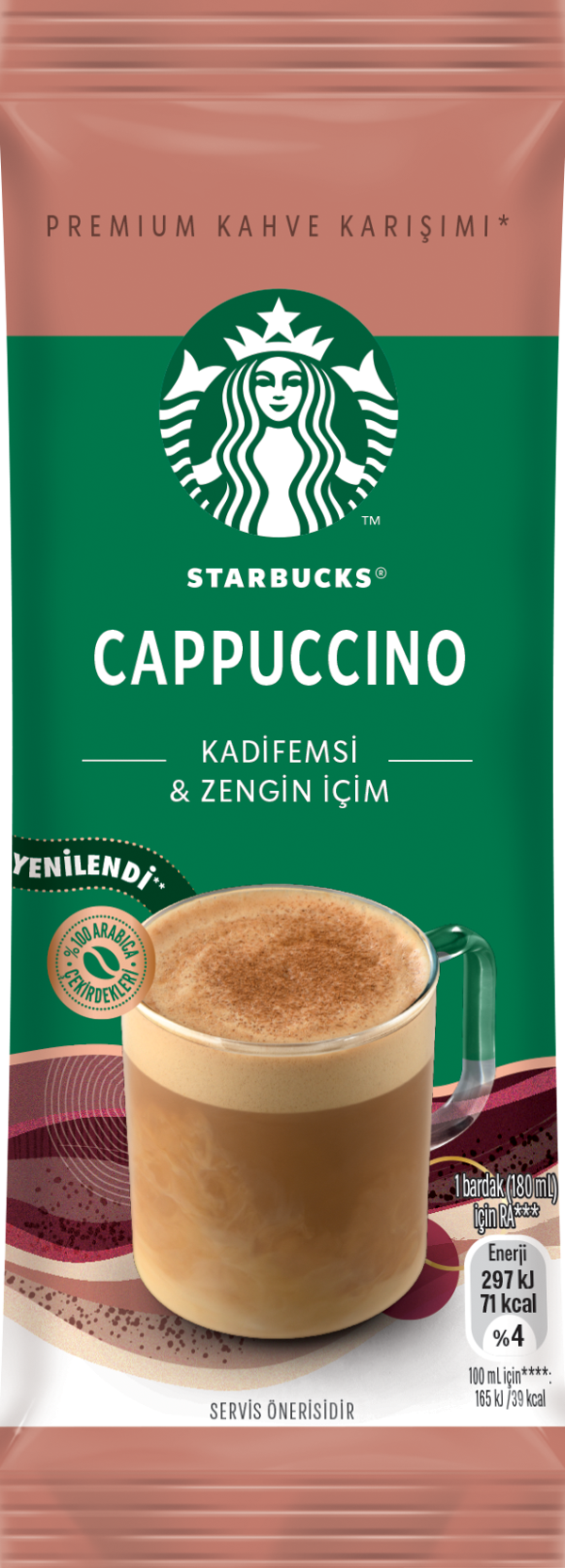 Nestle Starbucks Cappuccino Premium Kahve Karışımı 18g - Image 1
