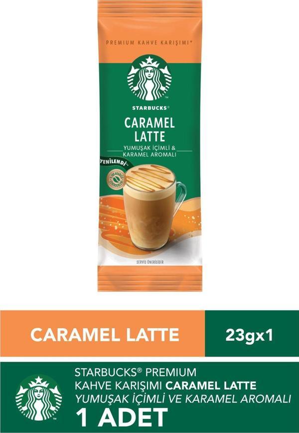 Nestle Starbucks Caramel Latte Premium Kahve Karışımı 23g - Image 1