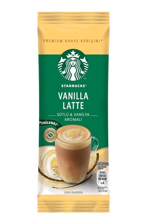 Nestle Starbucks Vanilla Latte Premium Kahve Karışımı 21.5g - Image 1