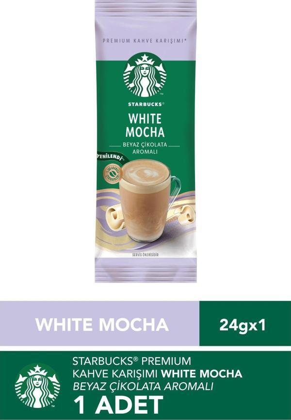 Nestle Starbucks White Mocha Premium Kahve Karışımı 24g - Image 1