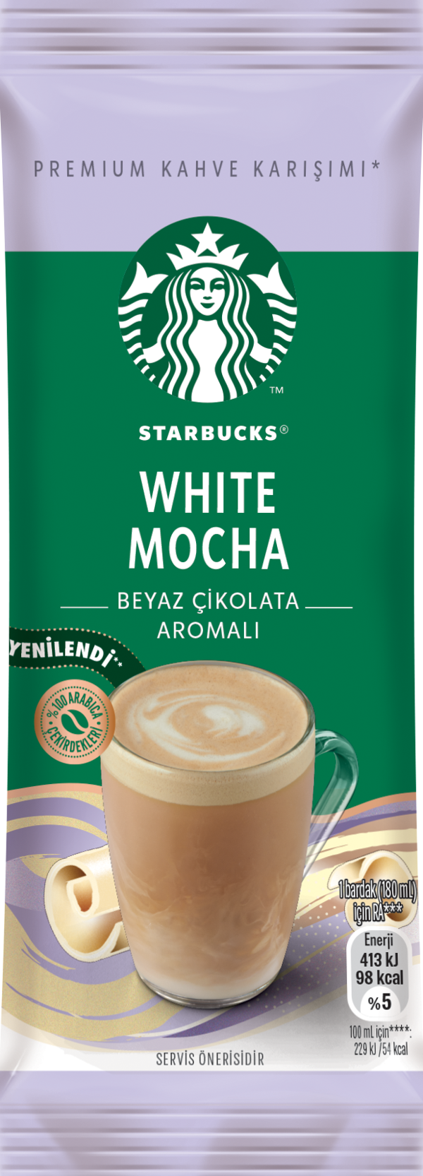 Nestle Starbucks White Mocha Premium Kahve Karışımı 24g - Image 1