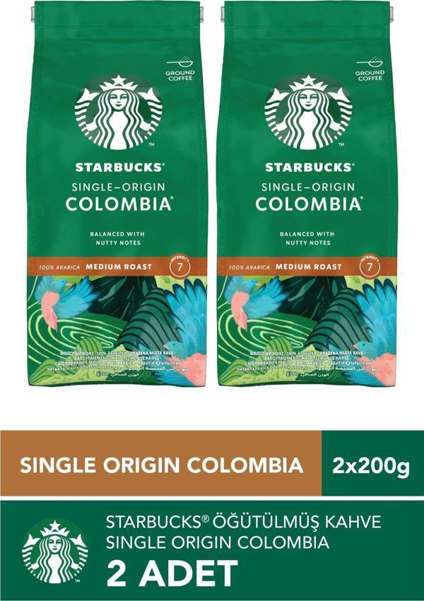 Starbucks Single Origin Colombia Öğütülmüş Kahve 2x200g - Image 1