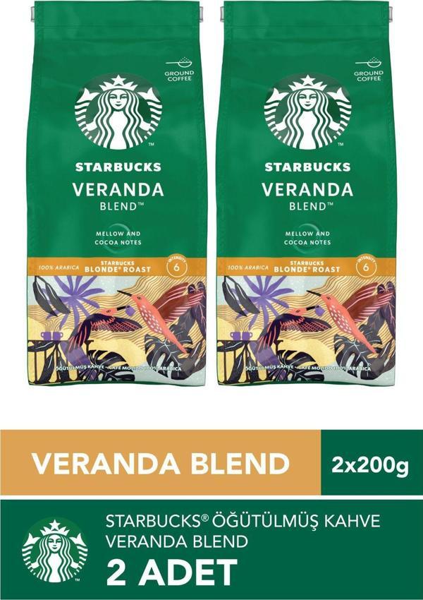 Starbucks Veranda Blend Öğütülmüş Kahve 2x200g - Image 1