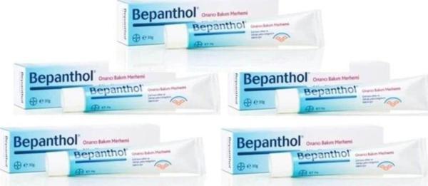 Bepanthol Onarıcı Bakım Merhemi 30 gr 5 Adet - Image 1