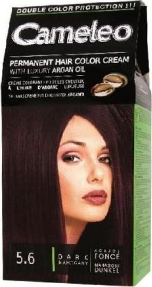 Delia Camelia Saç Renklendirici Şampuan 5.6 Dark Mahogany  - Image 1