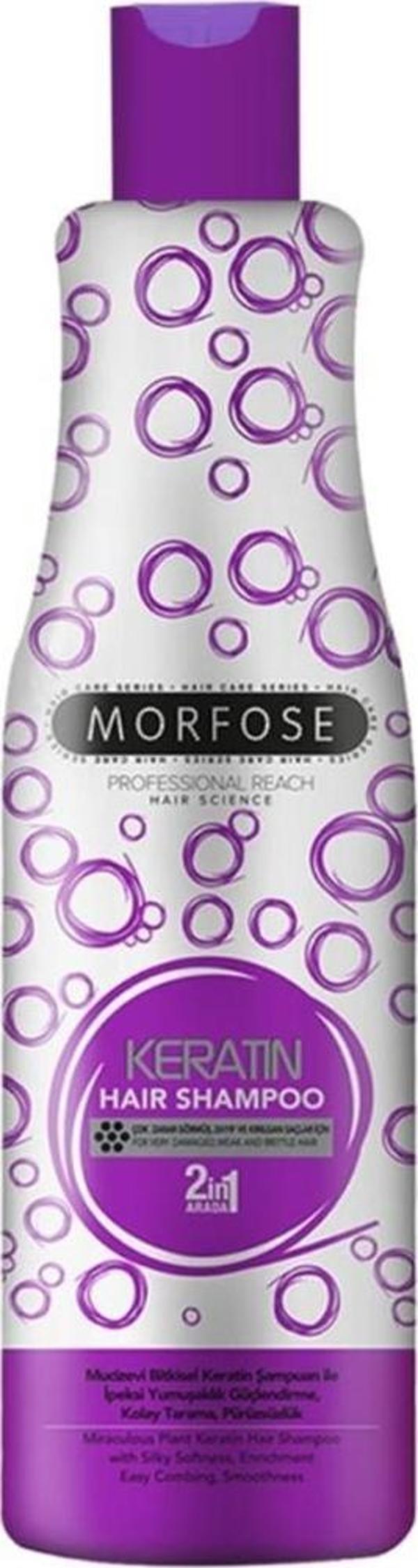 Morfose Keratin Şampuan 500 ml Mor - Image 1