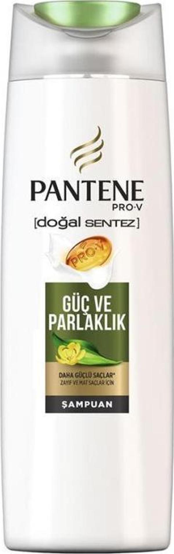 Pantene Şampuan Güç ve Parlaklık 300 ml Doğal Sentez - Image 1