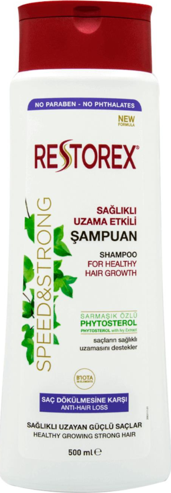 Restorex Şampuan 500 ml Saç Dökülmesi Extra Direnç Sarmaşık - Image 1