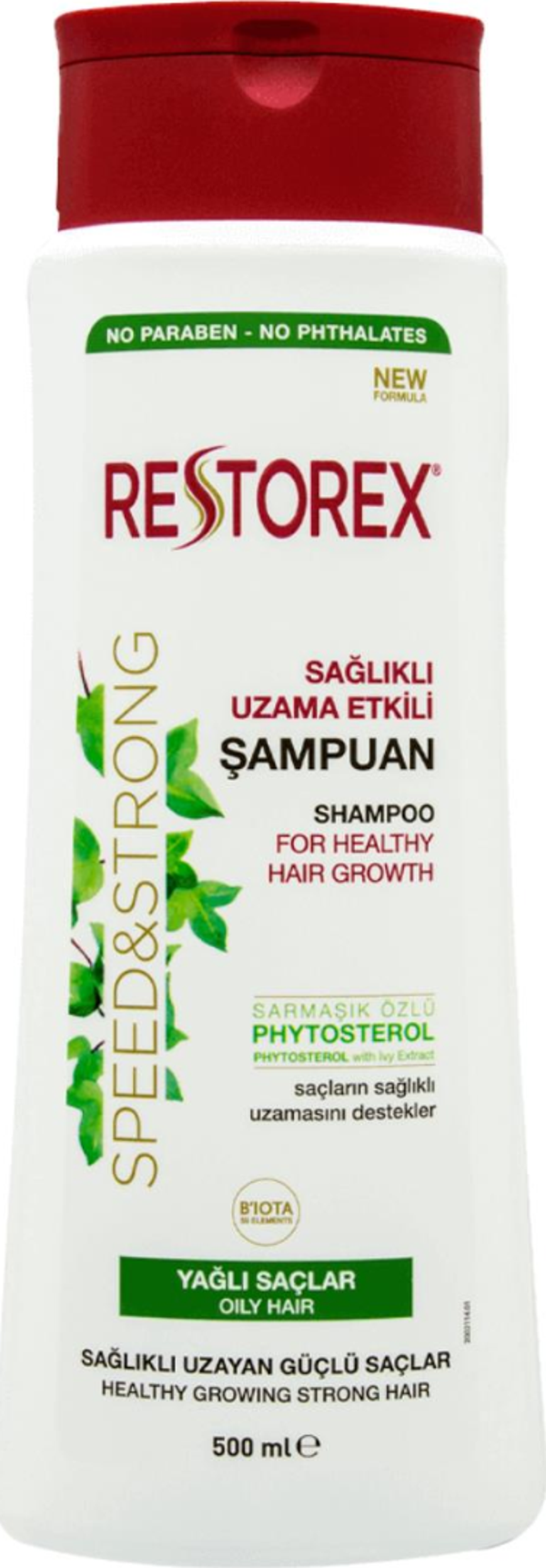 Restorex Şampuan 500 ml Yağlı Saçlar Sağlıklı Uzama Etkili - Image 1