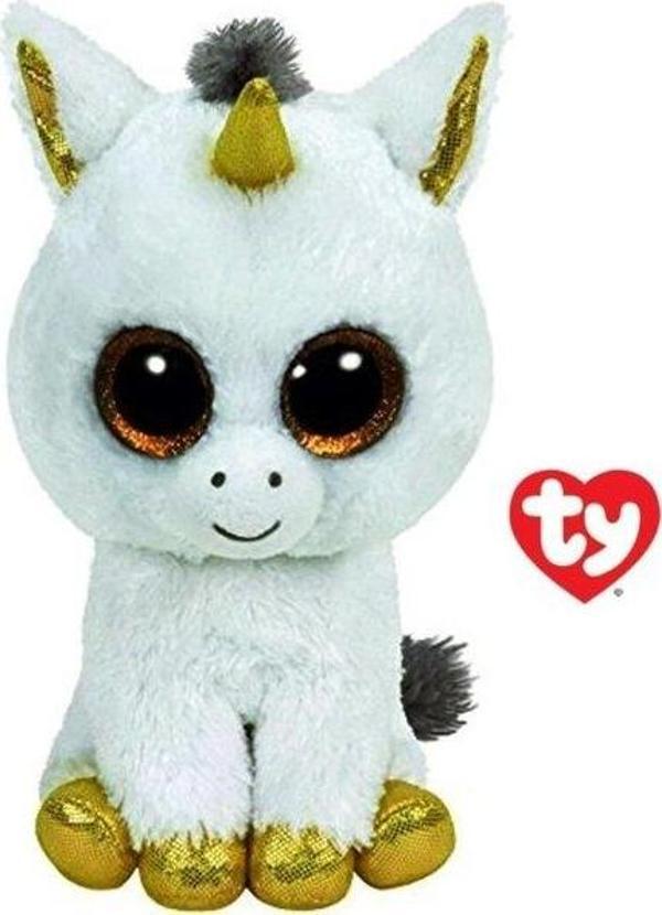 Ty Peluş Pegasus Unicorn  Beyaz - Image 1