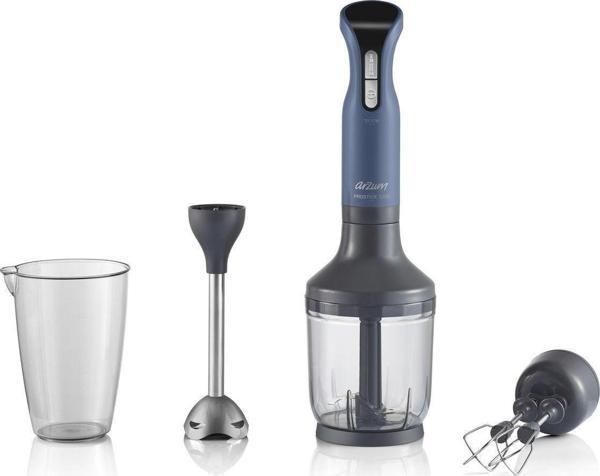 Arzum Ar1016-Dm Prostick 1000 Watt Ergonomik Çubuk Blender Seti - Derin Mavi - Image 1