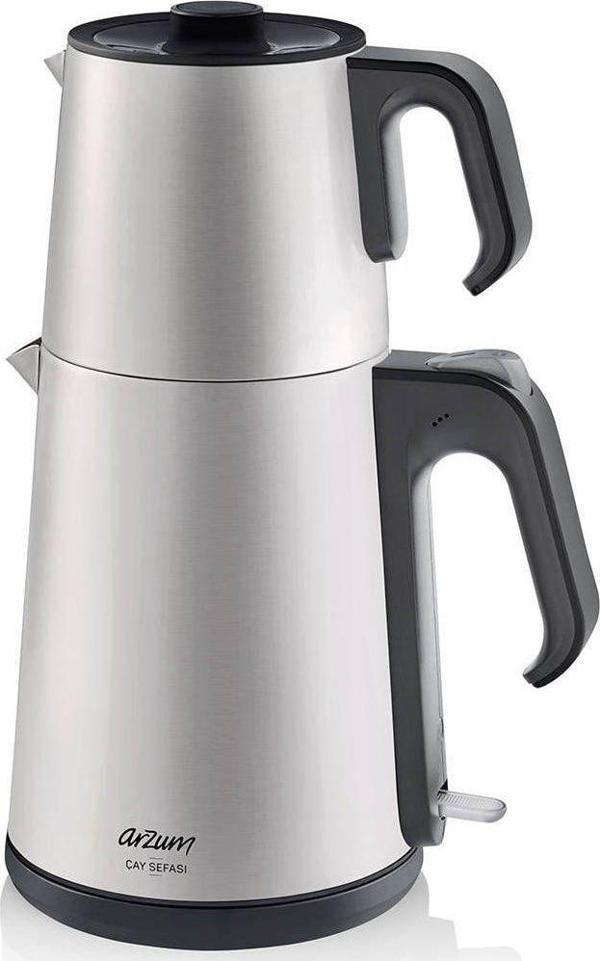 Arzum Ar3069 Çay Sefası Çay Makinesi - Inox - Image 1