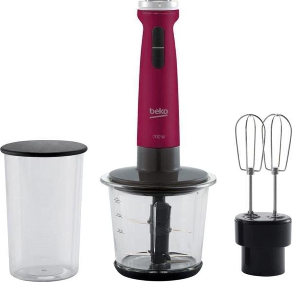 Beko Bkk 2170 Cam Hazneli 700W Fuşya El Blender Seti - Image 1