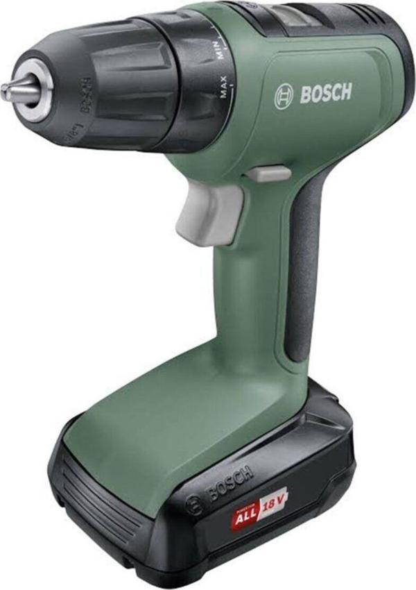 Bosch Universaldrill 18 Tek Akülü Delme/Vidalama Makinesi 1,5Ah - 06039C8004 - Image 1