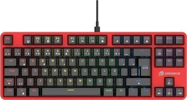 Gamebooster Gm06B Plus Rainbow Outemu Red Switch Mekanik Tkl Oyuncu Klavyesi - Image 1
