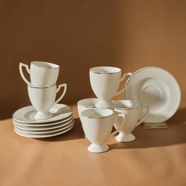Karaca Boyoz 6 Kişilik Kahve Fincan Takımı 85 ml - Image 1