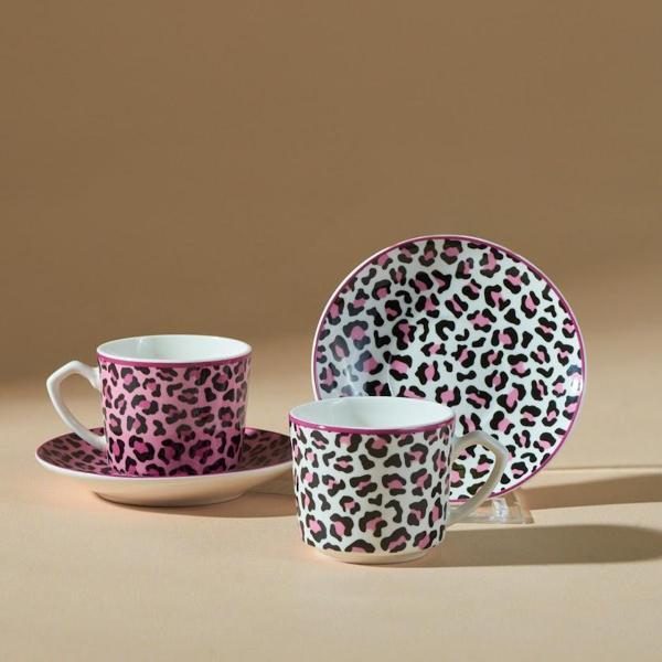 Karaca Britney 2 Kişilik Kahve Fincan Takımı 80 ml - Image 1