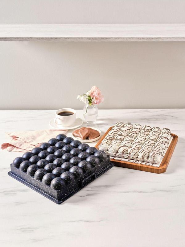 Karaca Cake Pro Karya Xl Baton Lacivert Döküm Kek Kalıbı 28 Cm - Image 1