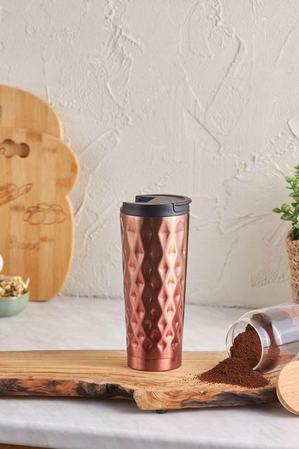 Karaca Diamond Copper Termos 350 Ml - Image 1