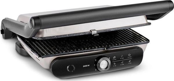 Karaca Gastro Grill Pro 2400W Izgara Ve Tost Makinesi Mulberry - Image 1