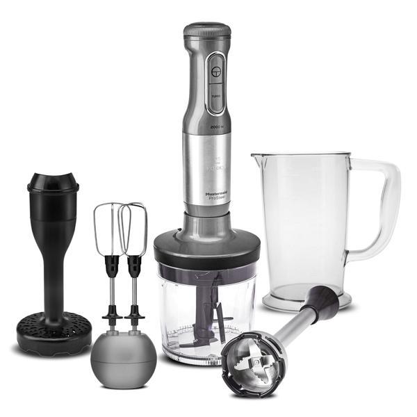 Karaca Mastermaid Prosteel Uzun Blender Ayaklı 6 Bıçaklı Blender Seti Galaxy Grey Inox 2000 W - Image 1