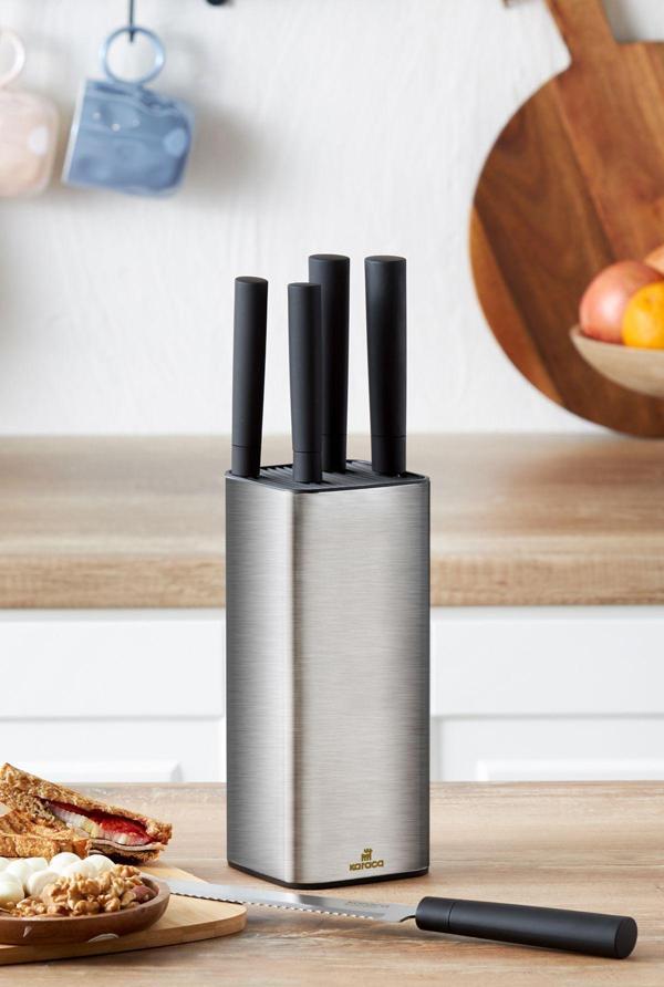 Karaca Grammy Inox 6 Parça Standlı Bıçak Seti - Image 1