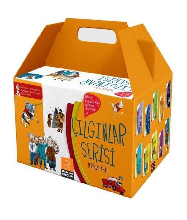 Çılgınlar Serisi Seti - 10 Kitap Takım - Kutulu - Mercan Çocuk - Image 1